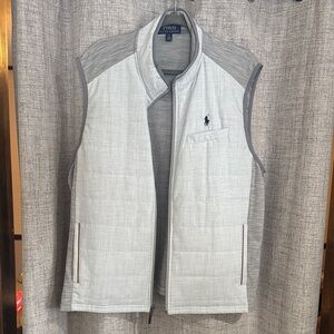 Polo by Ralph Lauren Light Gray Vest